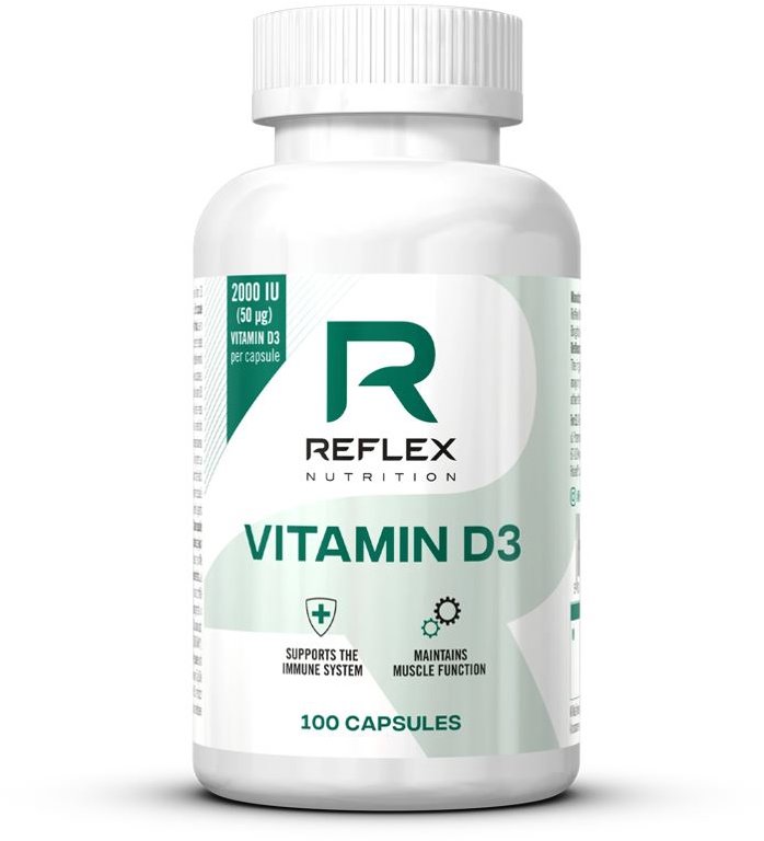 Reflex Nutrition Vitamín D3 100 kapslí
