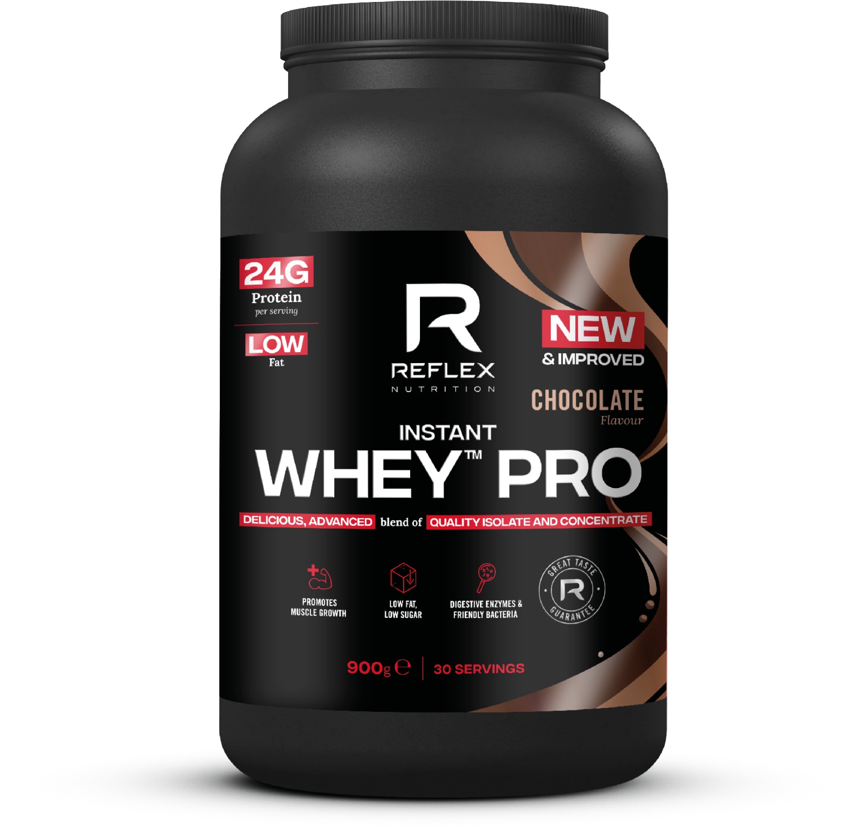 Reflex Instant Whey PRO 900 g, čokoláda