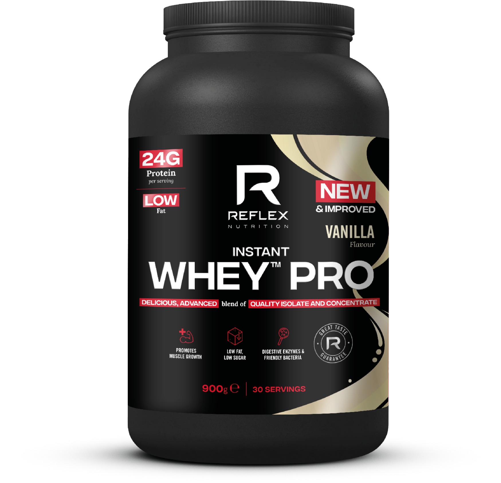 Reflex Instant Whey PRO 900 g, vanilka