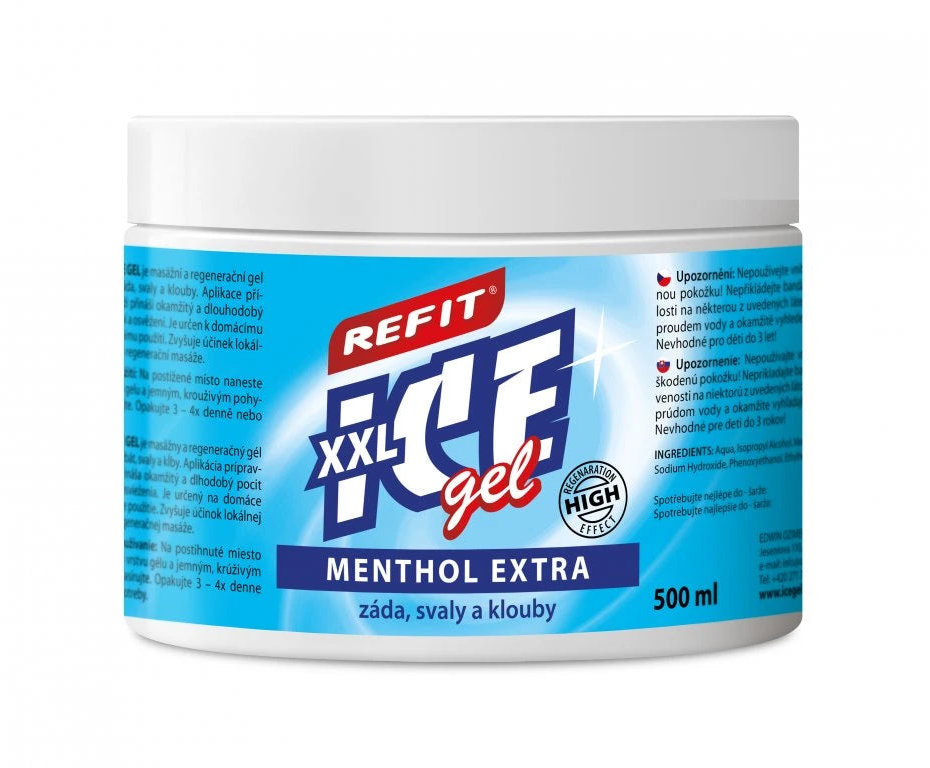 REFIT Ice Gel Menthol Extra 500 ml