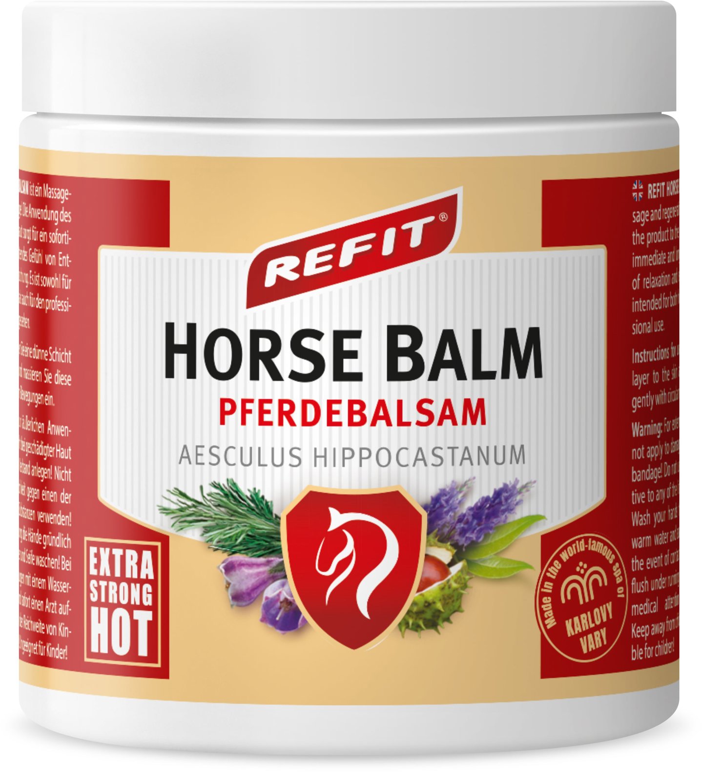 REFIT Koňský balzám Extra hřejivý 230 ml