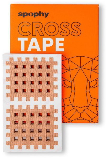 Spophy Cross Tape, 5,2 x 4,4 cm - 40 ks