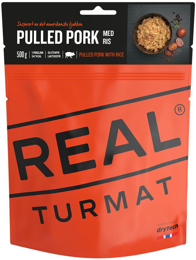 REAL TURMAT Trhané vepřové maso s rýží 500 g