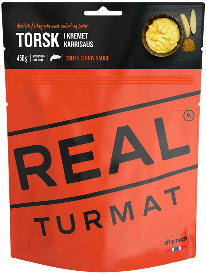 REAL TURMAT Treska na kari 450 g