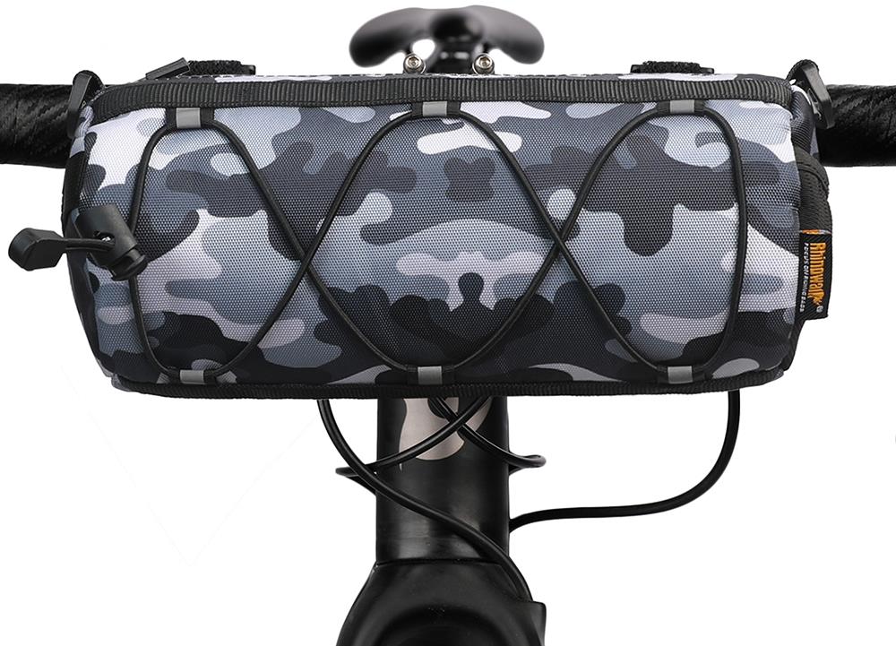 Rhinowalk Brašna na kolo - na řídítka RK9103 camo šedá