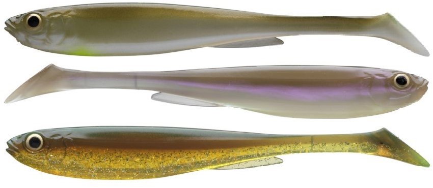 Daiwa Gumová nástraha Prorex Slim Shady Nature Color Set 16 cm 78 g 3 ks