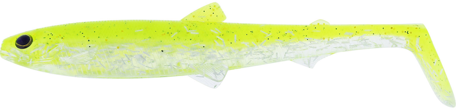 Westin Gumová nástraha Bullteez Shadtail 12,5 cm 16 g Holy Chartreuse 2 ks