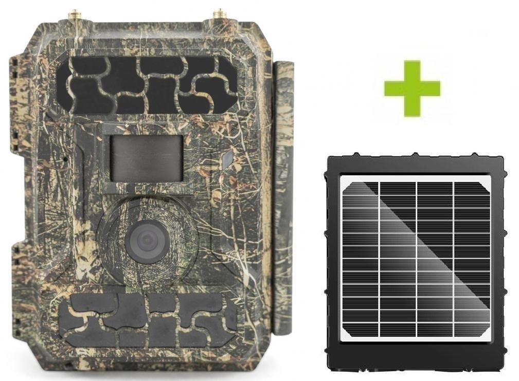 OXE Panther 4G a solární panel + 32GB SD karta, SIM a 12ks baterií