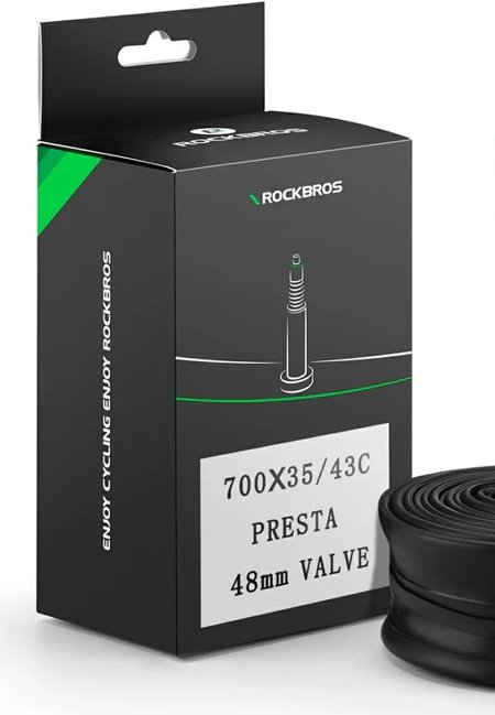 Rockbros duše ME 700 × 35-43C Road PRESTA 48 mm Butylkaučuk