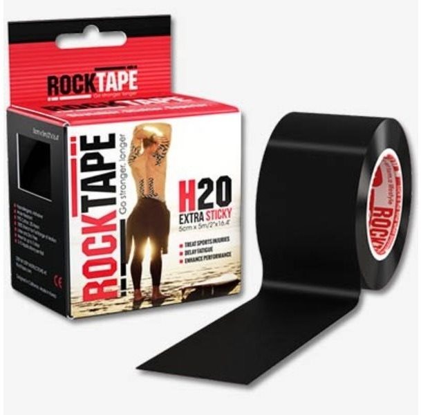 RockTape H2O - extra silné lepidlo - černá
