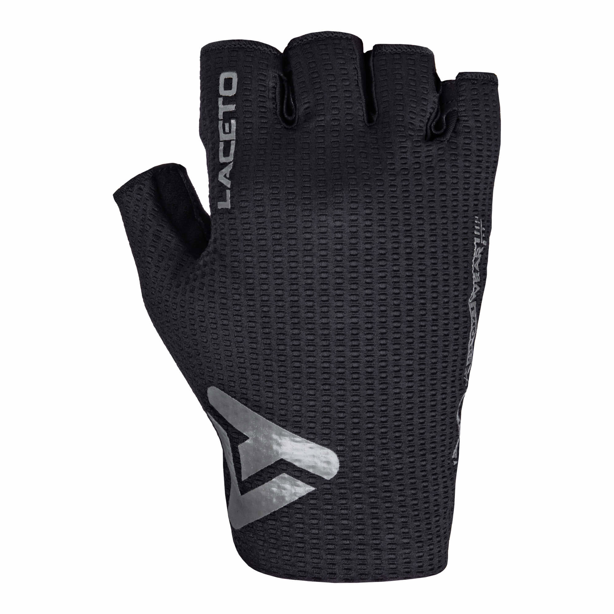 LACETO Cyklistické rukavice SWIFT Black S