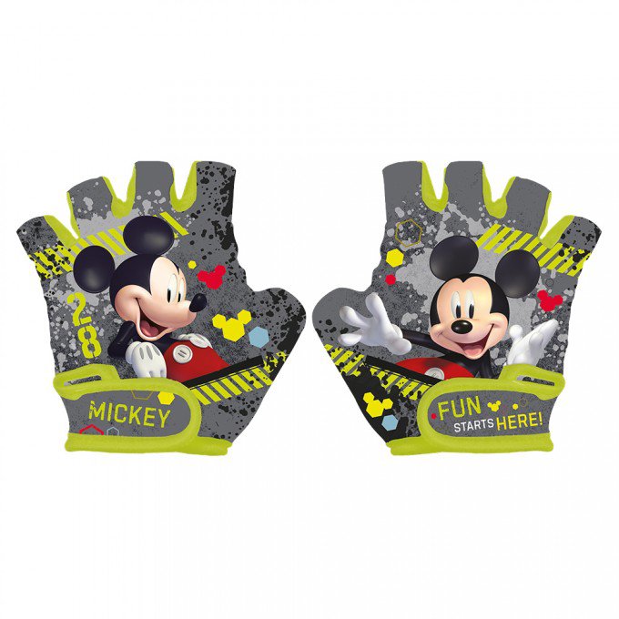 Disney Dětské cyklistické rukavice na kolo Mickey