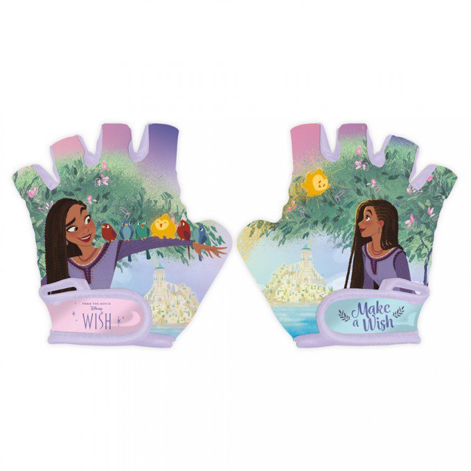 Disney Dětské cyklistické rukavice na kolo Wish