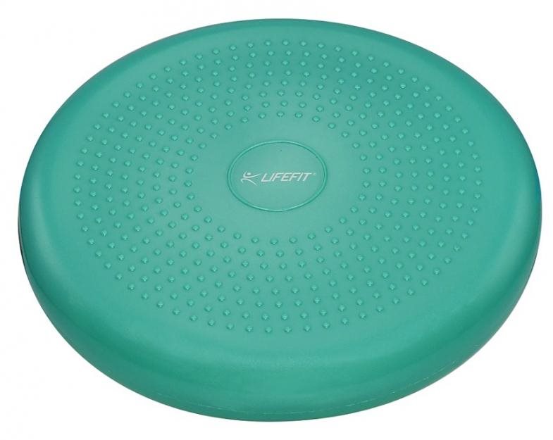 Lifefit Balance cushion 33cm, tyrkysový
