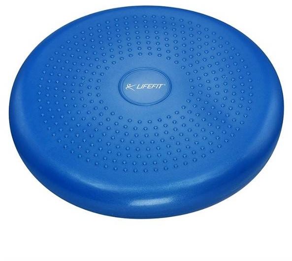 Lifefit Balance cushion 33cm, modrý