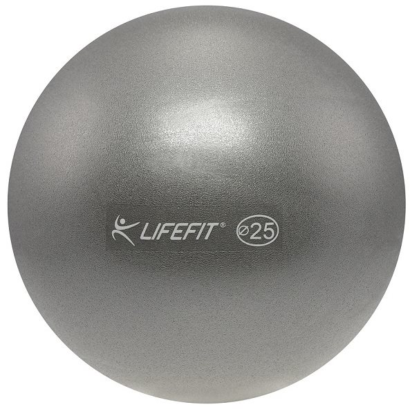 Lifefit Overball 25cm, stříbrný - vysoce kvalitní gymnastický míč