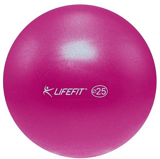 Lifefit overball 25 cm v bordó barvě
