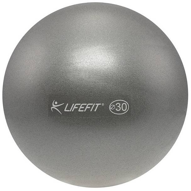 Stříbrný Lifefit overball o průměru 30 cm