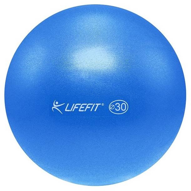 Modrý Lifefit overball o průměru 30 cm