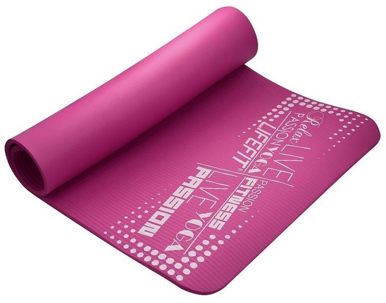 Lifefit Yoga Mat Exkluziv bordó
