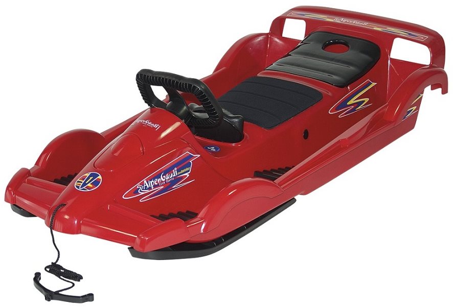 Alpen Gaudi Double Race s volantem, červený
