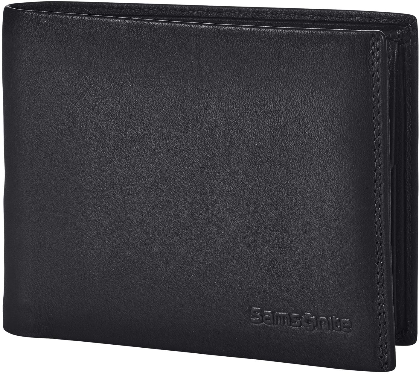 Samsonite Attack 2 SLG 015, kožená, ležatého formátu, černá