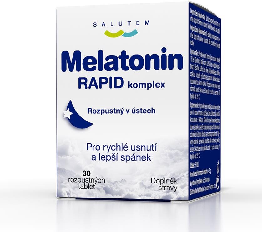 Salutem Melatonin Rapid komplex ODT, 30 tablet pod jazyk