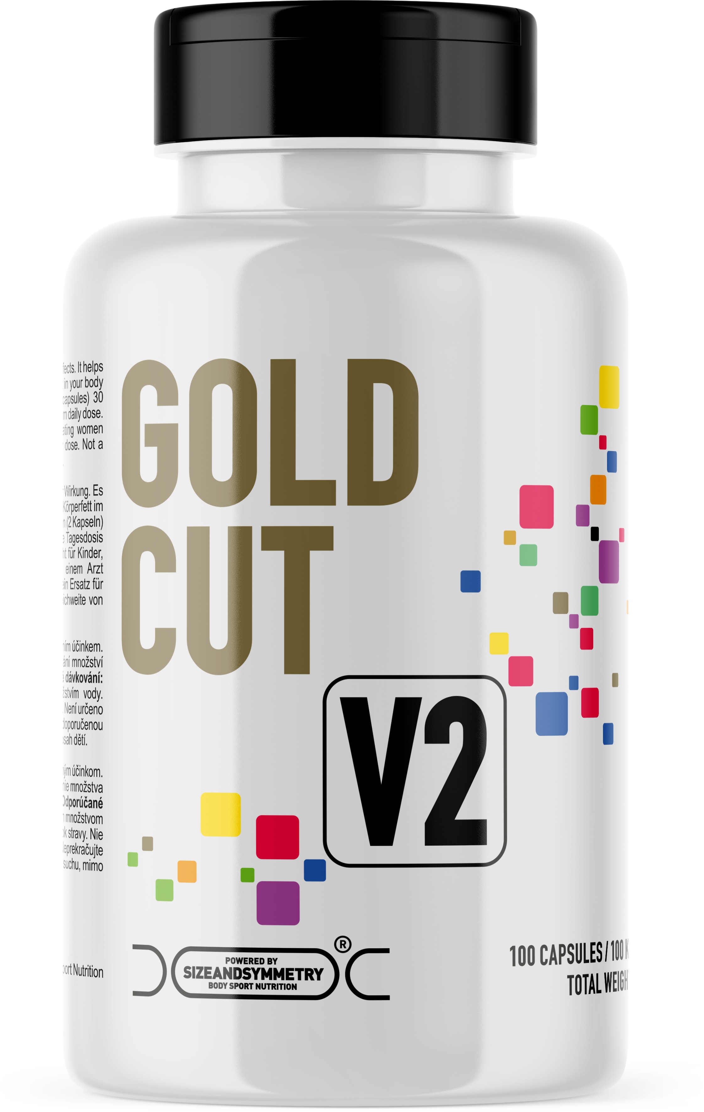 Sizeandsymmetry Gold Cut, 100 kapslí