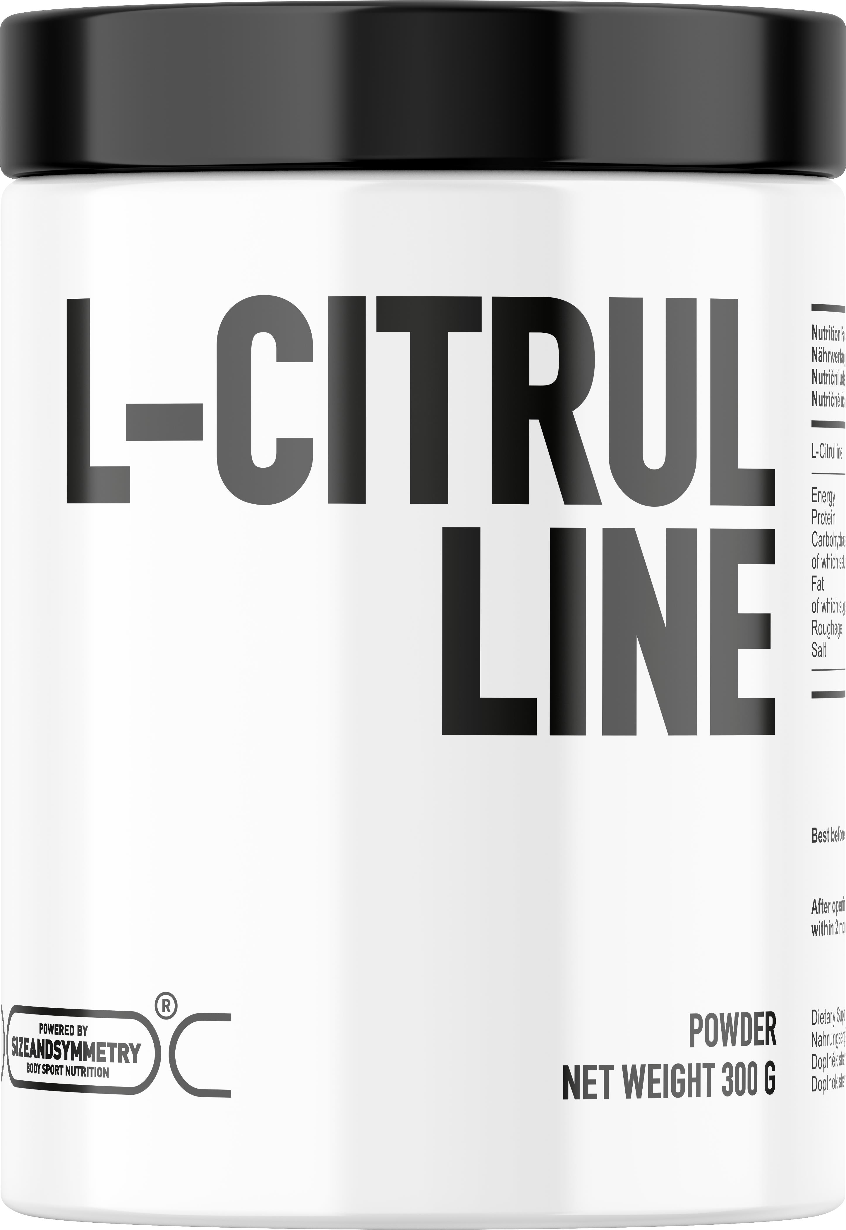 Aminokyseliny sizeandsymmetry 100% l-citrulline