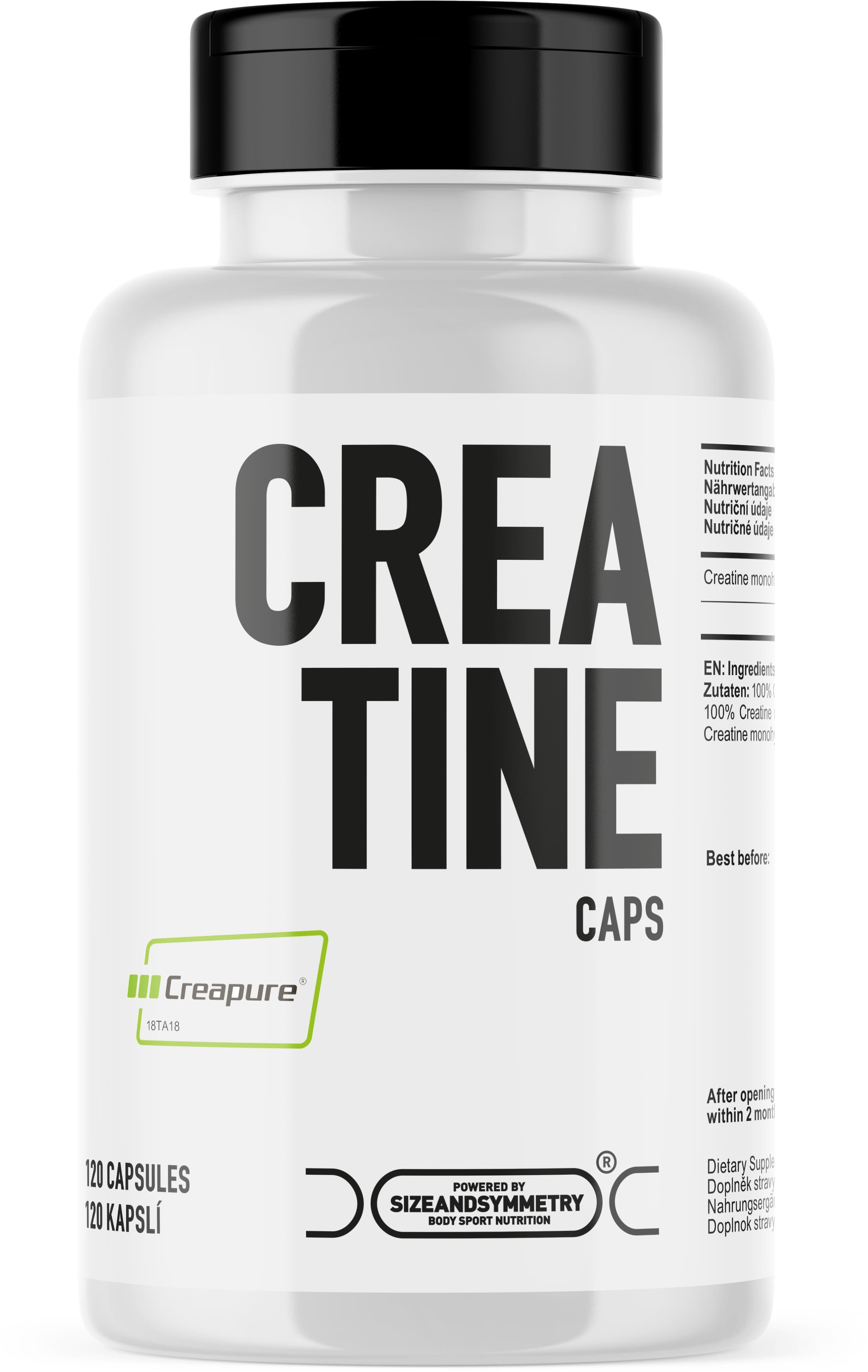 Sizeandsymmetry Creatine Creapure® Caps