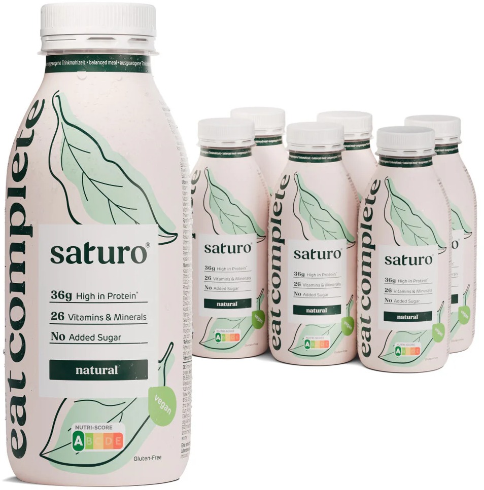 Saturo drink 400ml, natural (6ks)