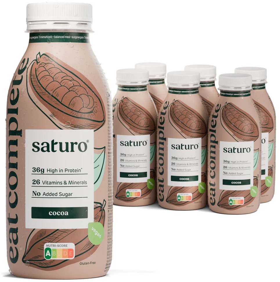 Saturo drink 400ml, čokoláda (6ks)