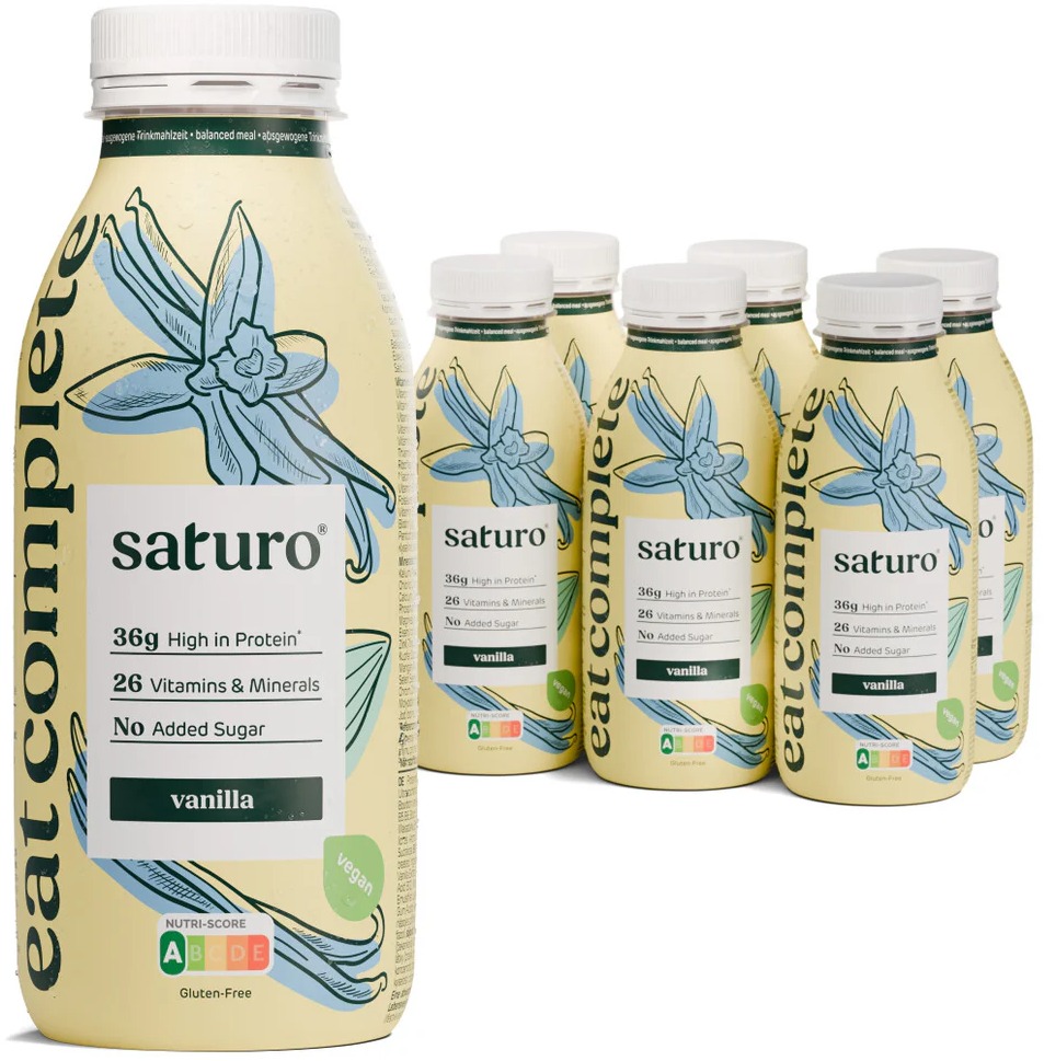 Saturo drink 400ml, vanilka (6ks)