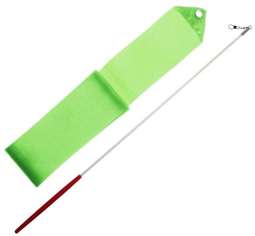 EFFEA Gymnastická stuha + tyčka - zelená