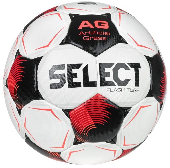 Select Fotbalový míč FB Flash Turf bílo červená