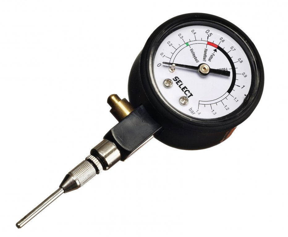 Select Tlakoměr Pressure gauge analogue černý