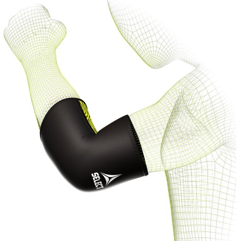 Select Elbow Support černo-zelená vel.M