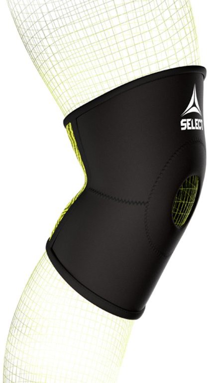 Select Knee Support Patella černo-zelená vel. M