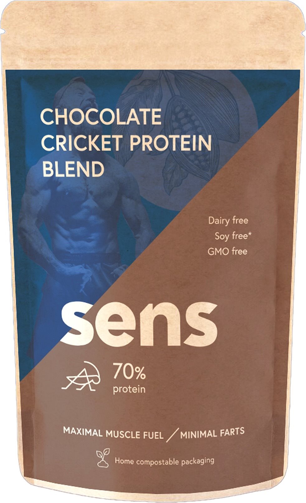 SENS Protein shake blend 455 g, čokoláda