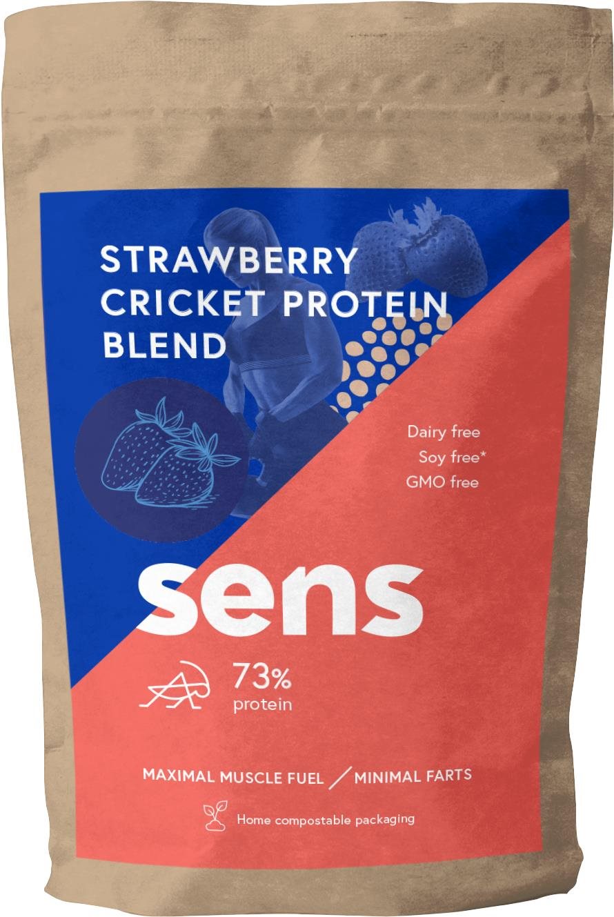SENS Protein shake blend 455 g, jahodový