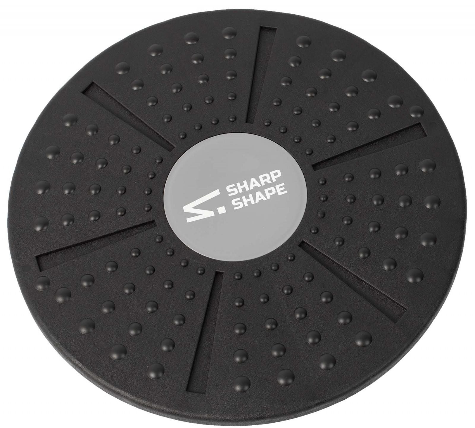 Balanční podložka sharp shape balance desk black
