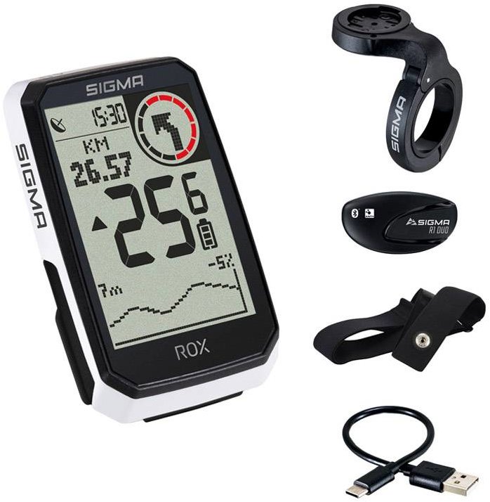 Sigma Rox 4.0 Endurance HR Set bílý