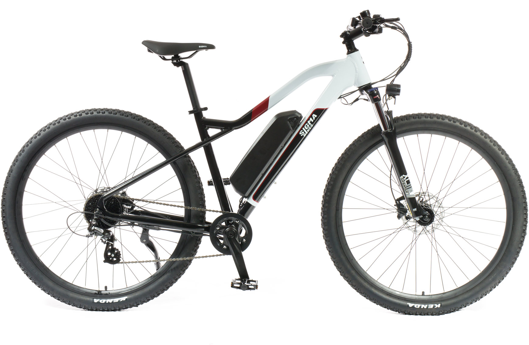 Sigma E-MTB Cabro 29" white/black/red