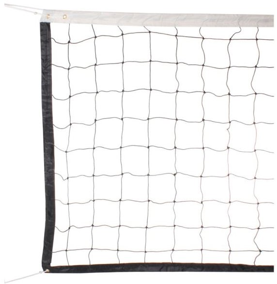 MASTER Síť s lankem, 9,5 × 1 m, černá, MASSPSO-N092