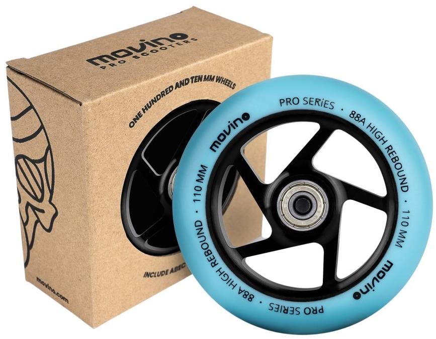 Náhradní kolečka do freestyle koloběžky MOVINO SLAVE, 110mm, hliník
