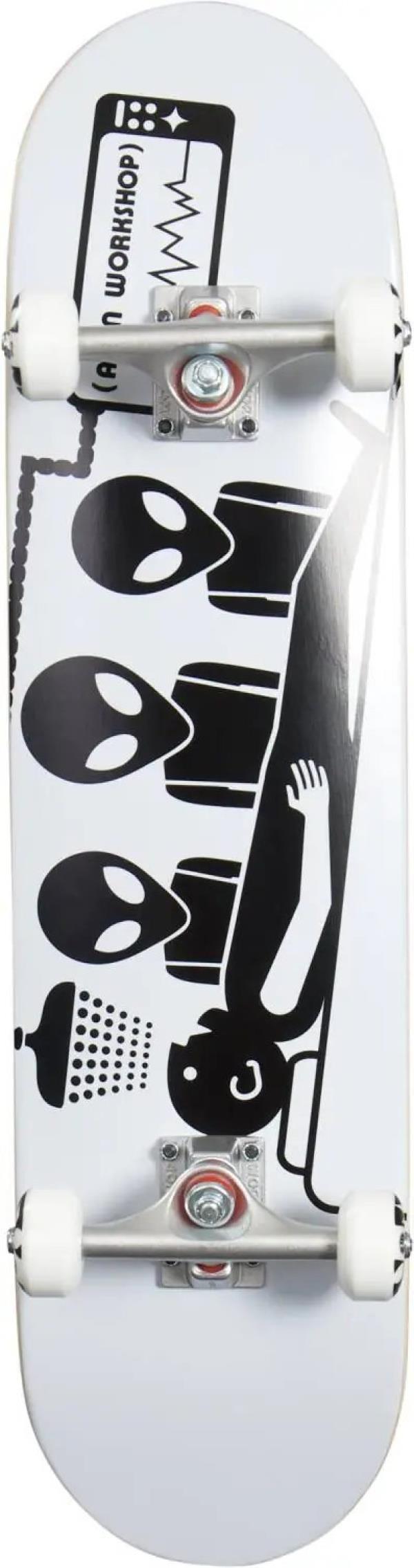 Alien Workshop Abduction Komplet 7,75" bílý