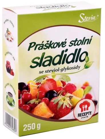 FAN Stevia práškové sladidlo 250 g