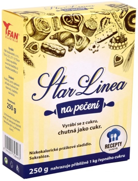 FAN Starlinea práškové sladidlo 250 g