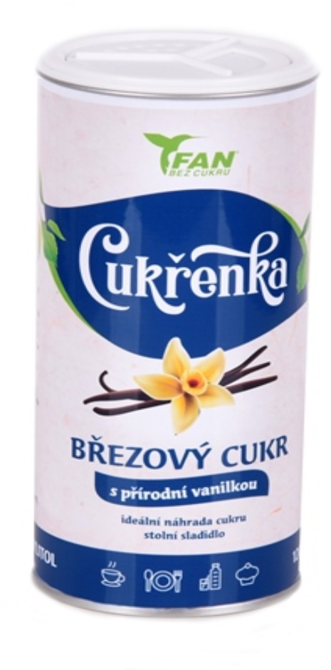 FAN Cukřenka - Březový cukr s přírodní vanilkou