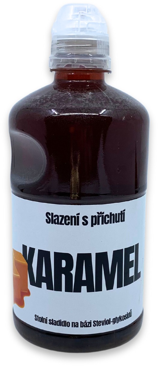 Vrané Trade Slazení s příchutí Karamel, 500 ml
